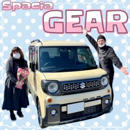 スペーシアギアご納車です★