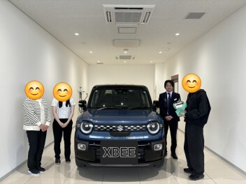 クロスビーご納車おめでとうございます！