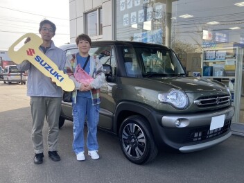 祝！クロスビーご納車おめでとうございます！