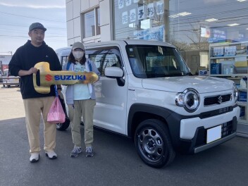 祝！ハスラーご納車おめでとうございます！