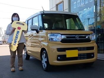祝！スペーシアご納車おめでとうございます！