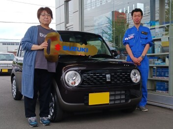 祝！ラパンご納車おめでとうございます！