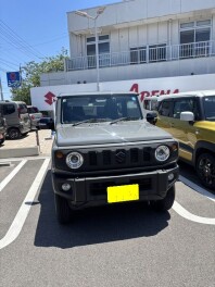 ジムニー御納車させていただきました(^-^)