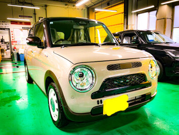 ラパンLCご納車させて頂きました！
