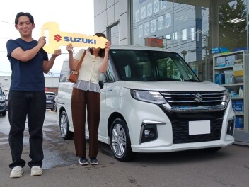 祝！ソリオご納車おめでとうございます！