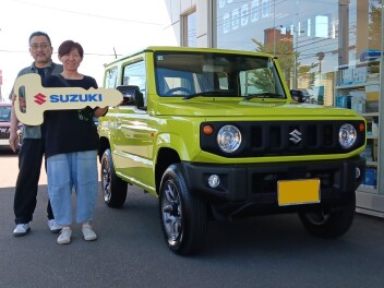 祝！ジムニーご納車おめでとうございます！
