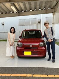 K様　アルト　ご納車おめでとうございます