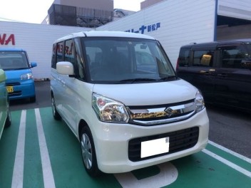 中古車スペーシア納車しました