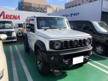 新車ジムニーシエラ納車しました