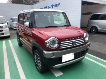 新車ハスラー納車しました