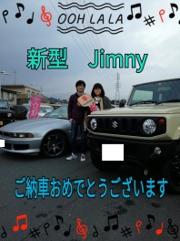 ▨■新型ジムニー納車致しました■▨