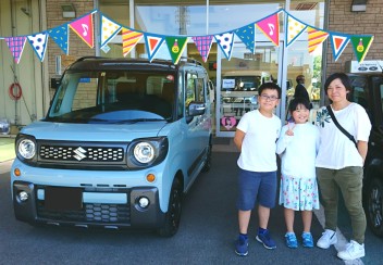 遊びゴコロ満載！スペーシアギアご納車です♪