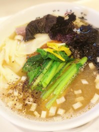 メギスとかながしらの焼き干しし塩麺～麺や一晃亭～