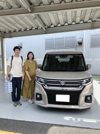 M様　ソリオご納車おめでとうございます！