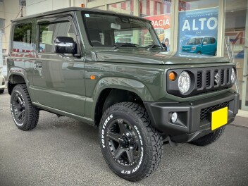 南房総市にお住まいのK様に、ジムニー OFF-ROAD PKG.をご納車いたしました。