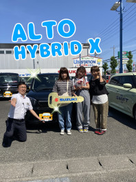 アルトご納車です