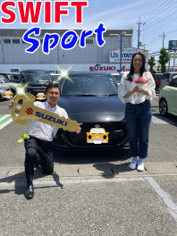 スイフトスポーツご納車です