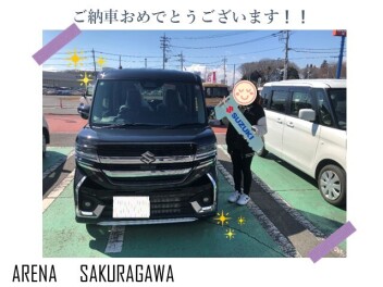 ご納車ありがとうございました！！(*‘ω‘ *)