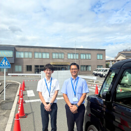 衝突被害軽減ブレーキ体験していただきました！次回は下松市消防本部　10月11日（土）