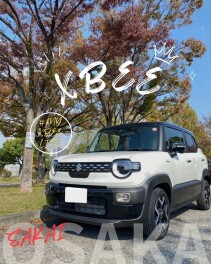 新型クロスビーで紅葉スポットへ！