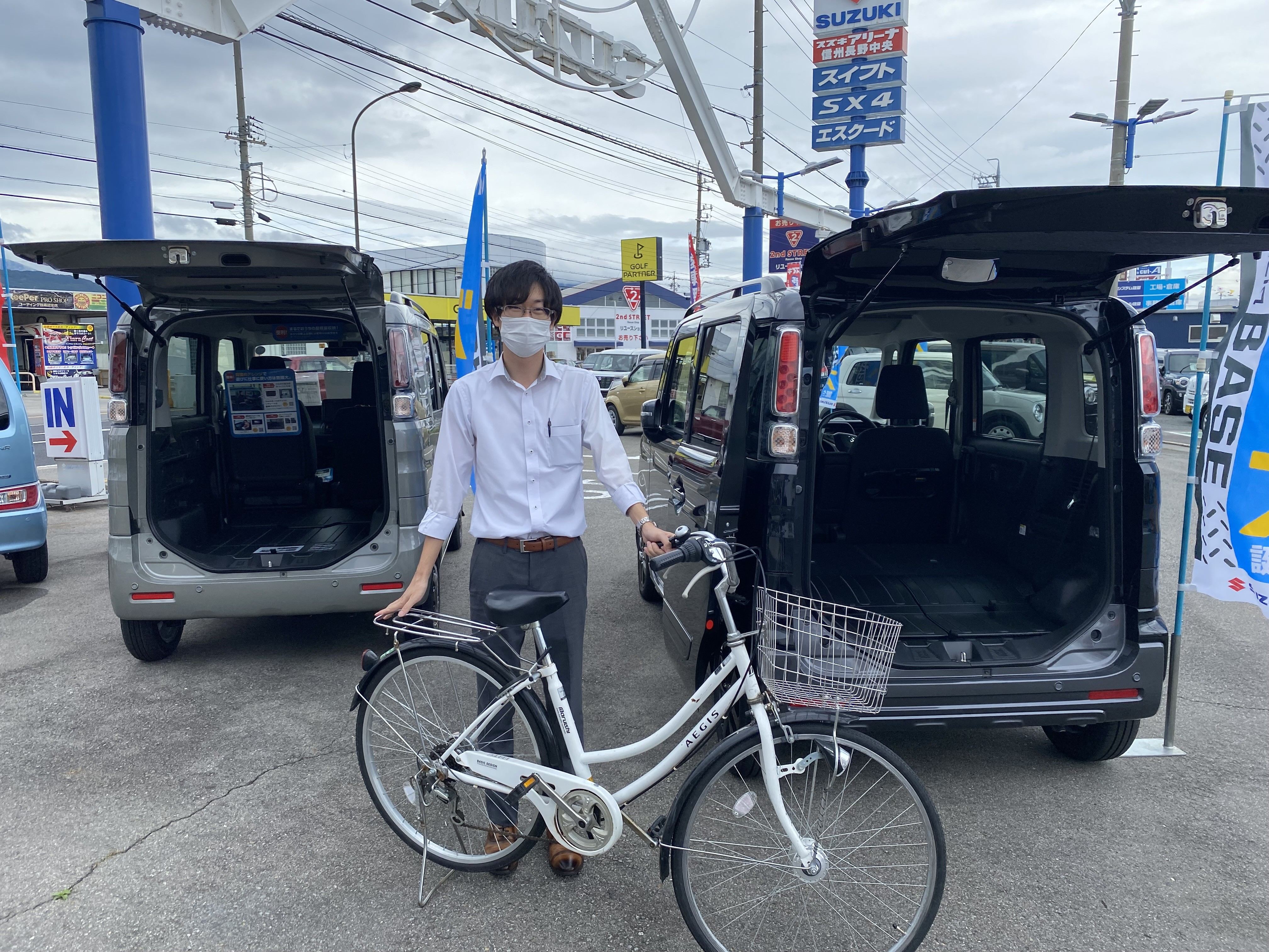 スペーシアベースに積んでみた ９月決算も残りわずかです 新車情報 お店ブログ 株式会社スズキ自販長野 スズキアリーナ信州長野中央