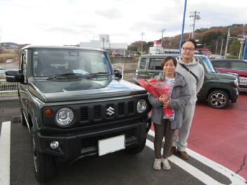 新車ジムニーご納車です！！