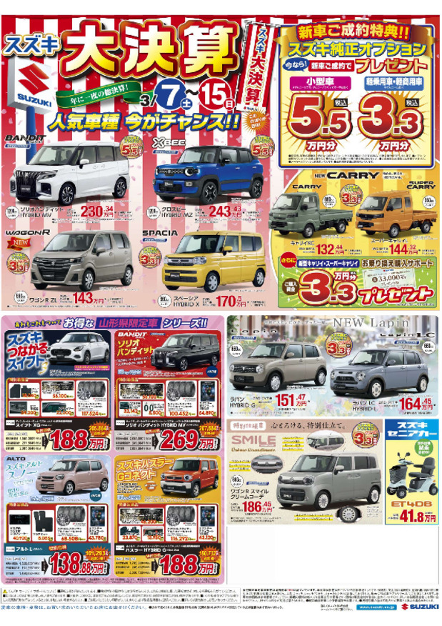 スズキ大決算
