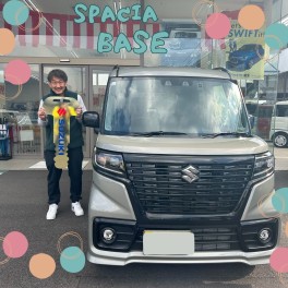 スペーシアベース納車しました☆彡