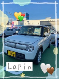 試乗車ラパン登場☆彡