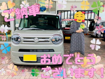 ワゴンR　スマイルを納車しました！