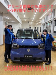 e - SKY展示してます！！
