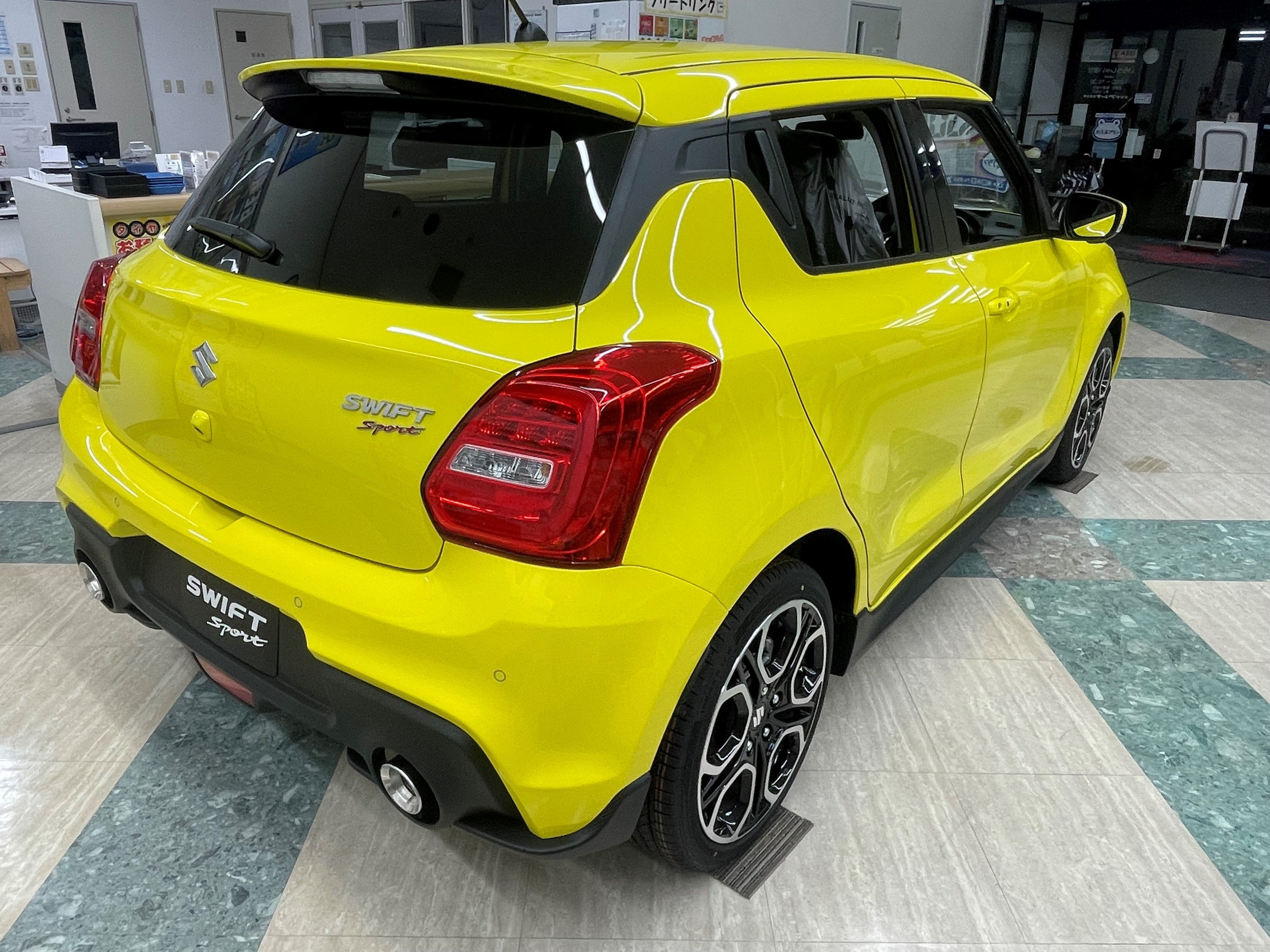 スイフトスポーツ チャンピオンイエロー！！｜新車情報｜お店