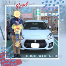 スイフトスポーツ納車しました☆彡