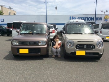 祝★ラパンＬＣご納車おめでとうございます!