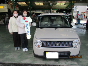 加古川市S様ラパン納車式！