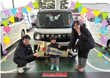 ☆祝☆スペーシアギアご納車‼