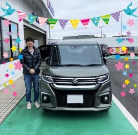 ソリオ納車させていただきました☆