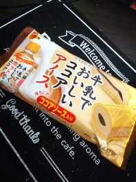 ブルボン　牛乳でおいしいココアアイス