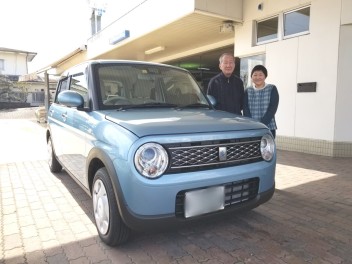 ご納車☆ラパンMODE