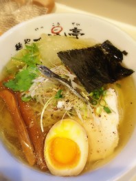 冷たいシリーズ　～冷たい煮干し塩ラーメン～