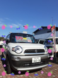 試乗車だったクロスビー販売します(^^)/
