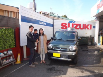 ハスラーＧ☆御納車☆致しました♪♪♪