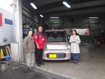スペーシアＧ☆御納車☆致しました♪♪♪