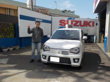 アルト ターボＲＳ☆御納車☆致しました♪♪♪