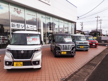 スペーシアカスタム＆スペーシア、バンディット