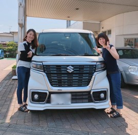 ご納車☆スペーシアカスタム