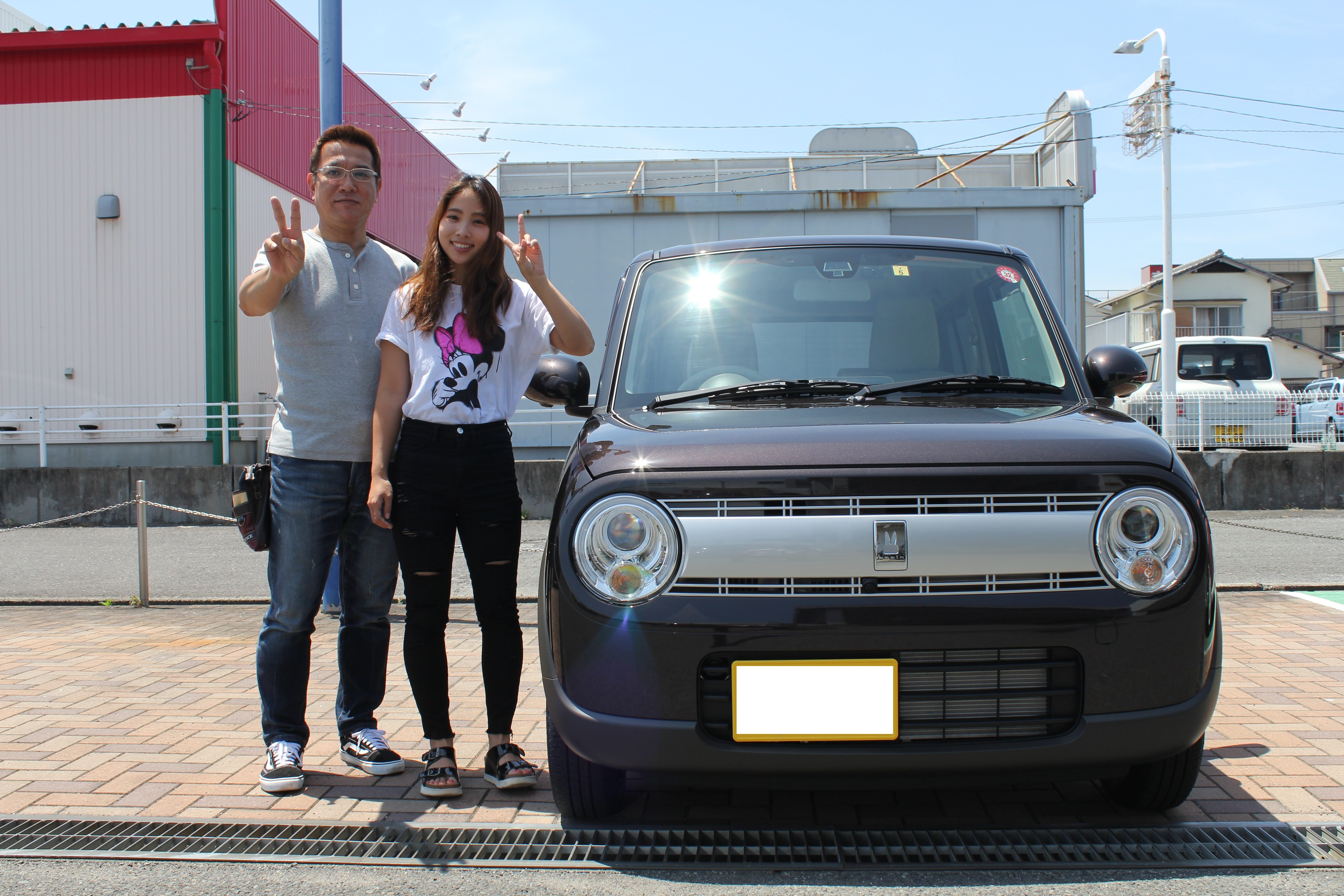 ラパン ご納車 納車ギャラリー お店ブログ 株式会社スズキ自販三重 スズキアリーナ三泗