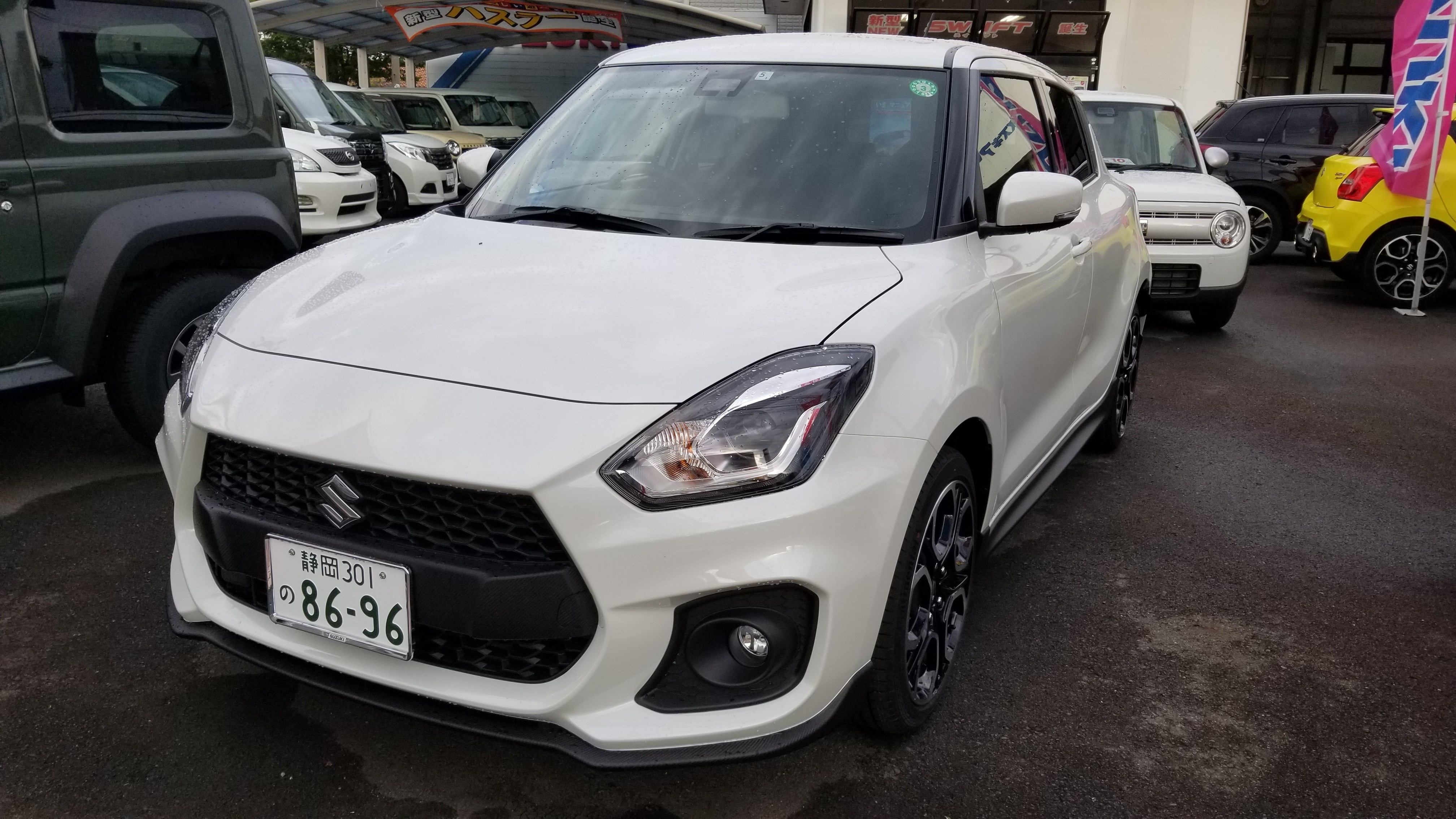 新型スイフトスポーツの試乗車が入庫しました ６at 新車情報 お店ブログ スズキアリーナ静岡南