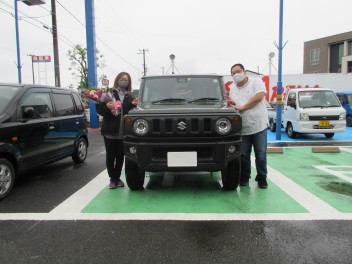 ジムニー納車させて頂きました！！