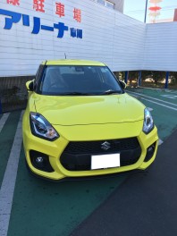 祝!　スイフトスポーツ納車!